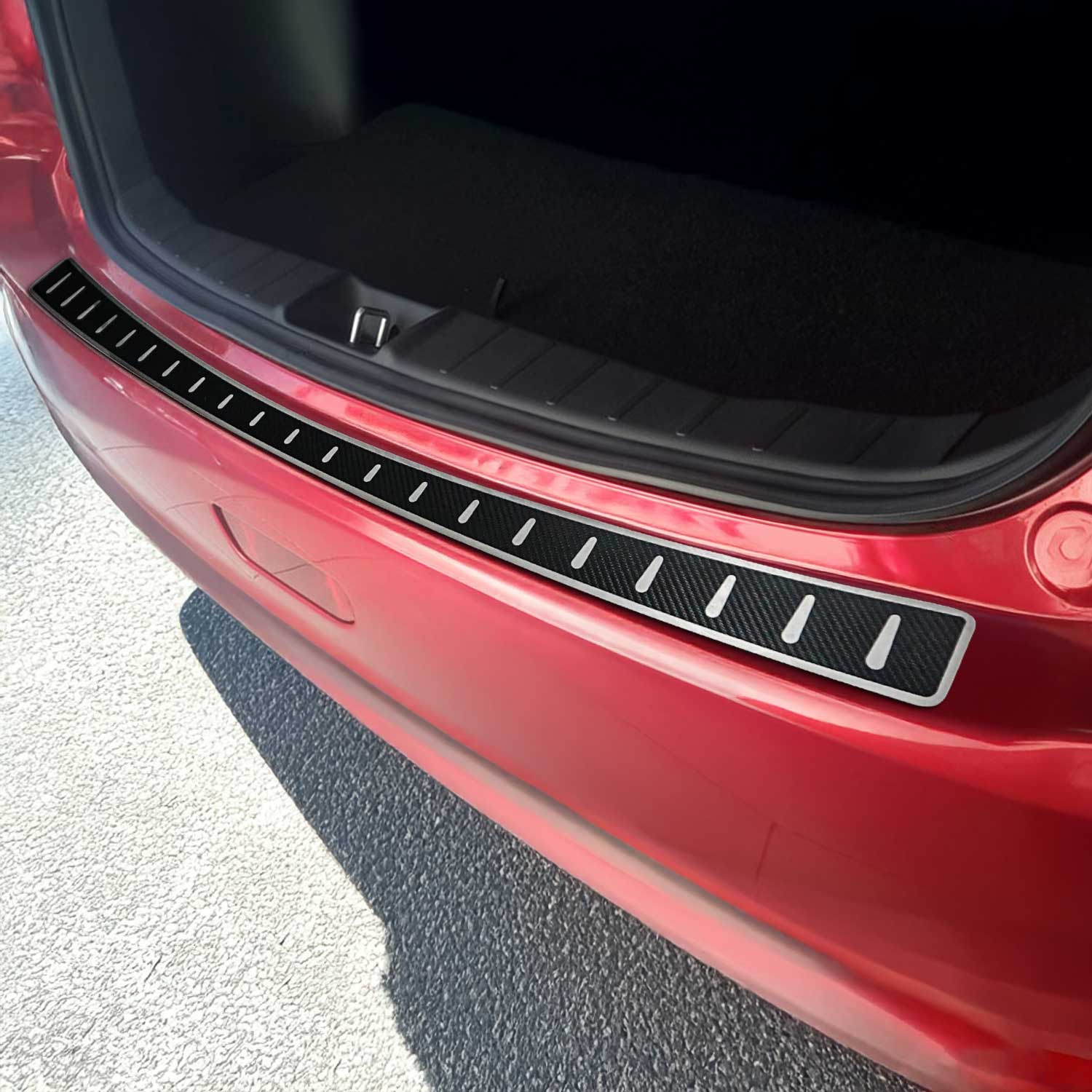 Protector Parachoques para Mitsubishi ASX 2010-2019 Acabado Carbono Acero
