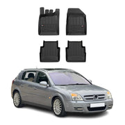 OMAC Premium Alfombrillas De Coche para Opel Signum 2003-2008 Negro TPE Goma 4x