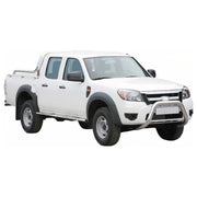 Bull Barra Frontal para Ford Ranger 2009-2011 Plata Brillante Acero