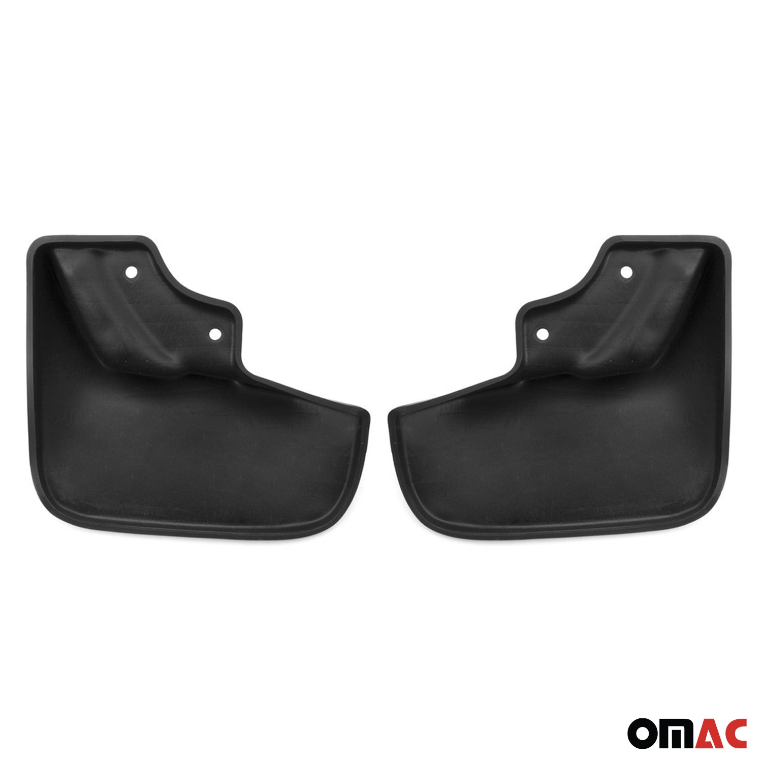 Juego de Guardabarros Trasero para Renault Thalia II 2008-2013 Negro Mate 2Pza