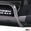 Bull Barra Frontal para Chevrolet Captiva 2011-2016 Plata Brillante Acero 1Pza