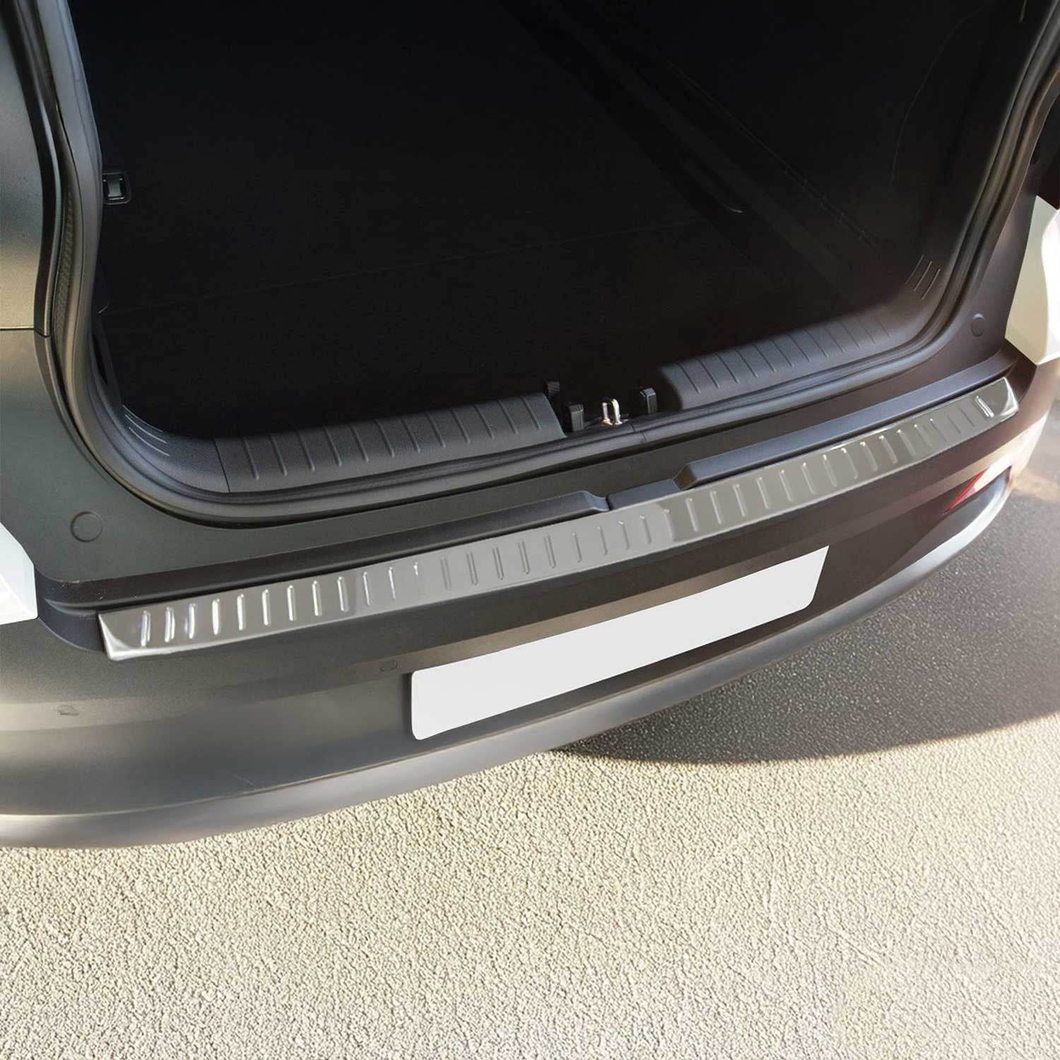 Protector Parachoques para Hyundai Bayon 2021-2026 Plata Brillante Acero