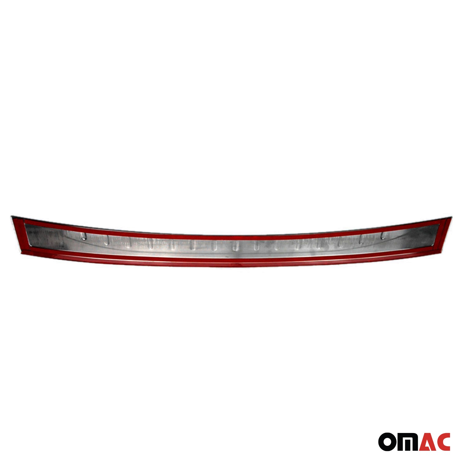 Protector de Parachoques Trasero para Fiat 500X 2015-2026 Oscuro Brillante Acero