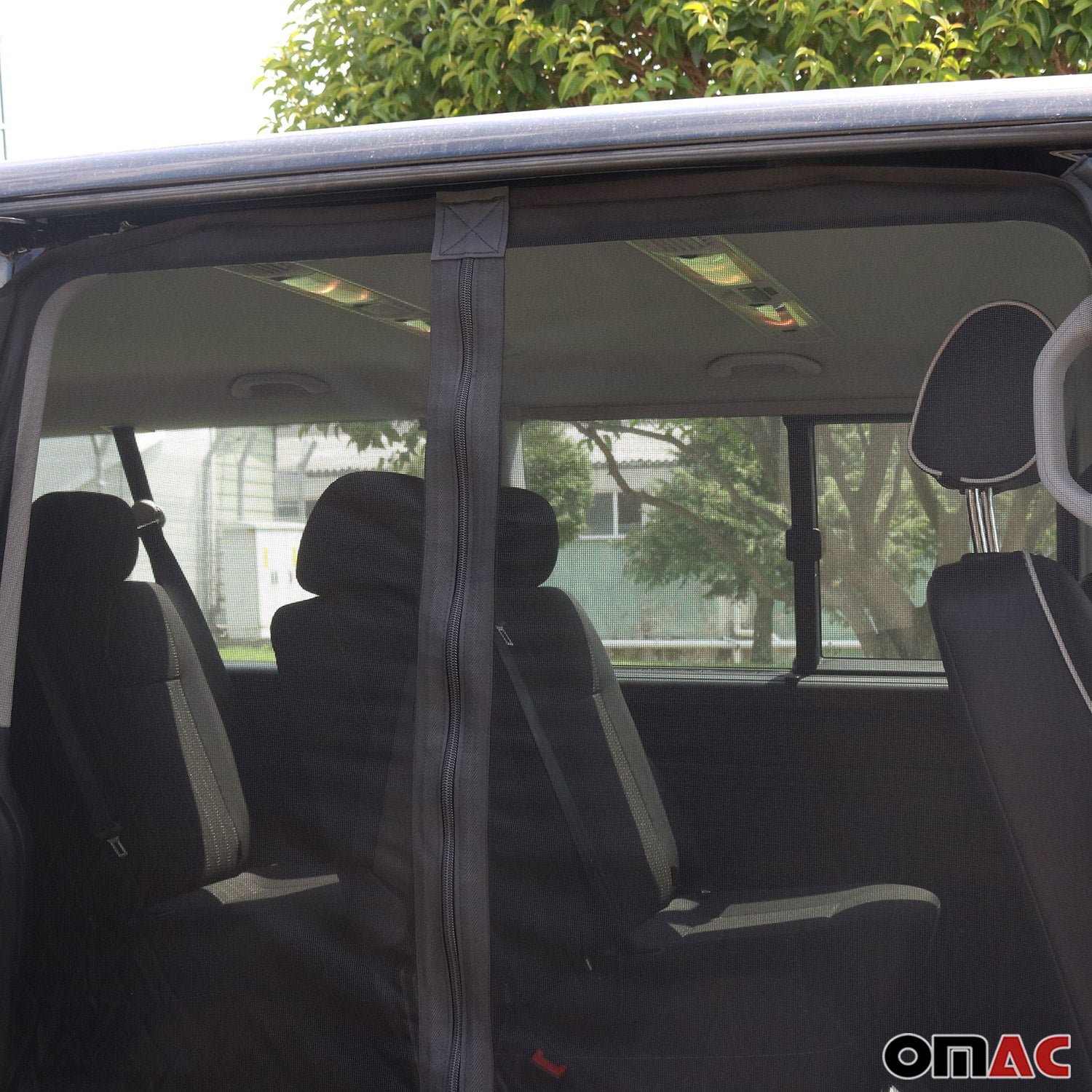 Mosquitera Magnética para Coche para VW Transporter T4 1990-2003 Negro Poliéster