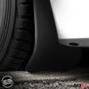 Juego de Guardabarros Trasero para Citroen Jumpy 2016-2025 Negro Mate 2Pza