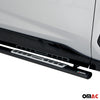Par de Estribos Barras Laterales para Toyota RAV4 Hybrid 2019-2025 Negro Acero