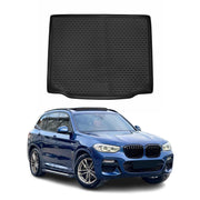 OMAC Bandeja Maletero Alfombrilla para BMW X3 G01 2017-2024 Negro Goma TPE 1Pza