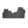 OMAC Alfombrillas De Coche para Peugeot Expert 2016-2024 Negro Goma TPE 2Pza