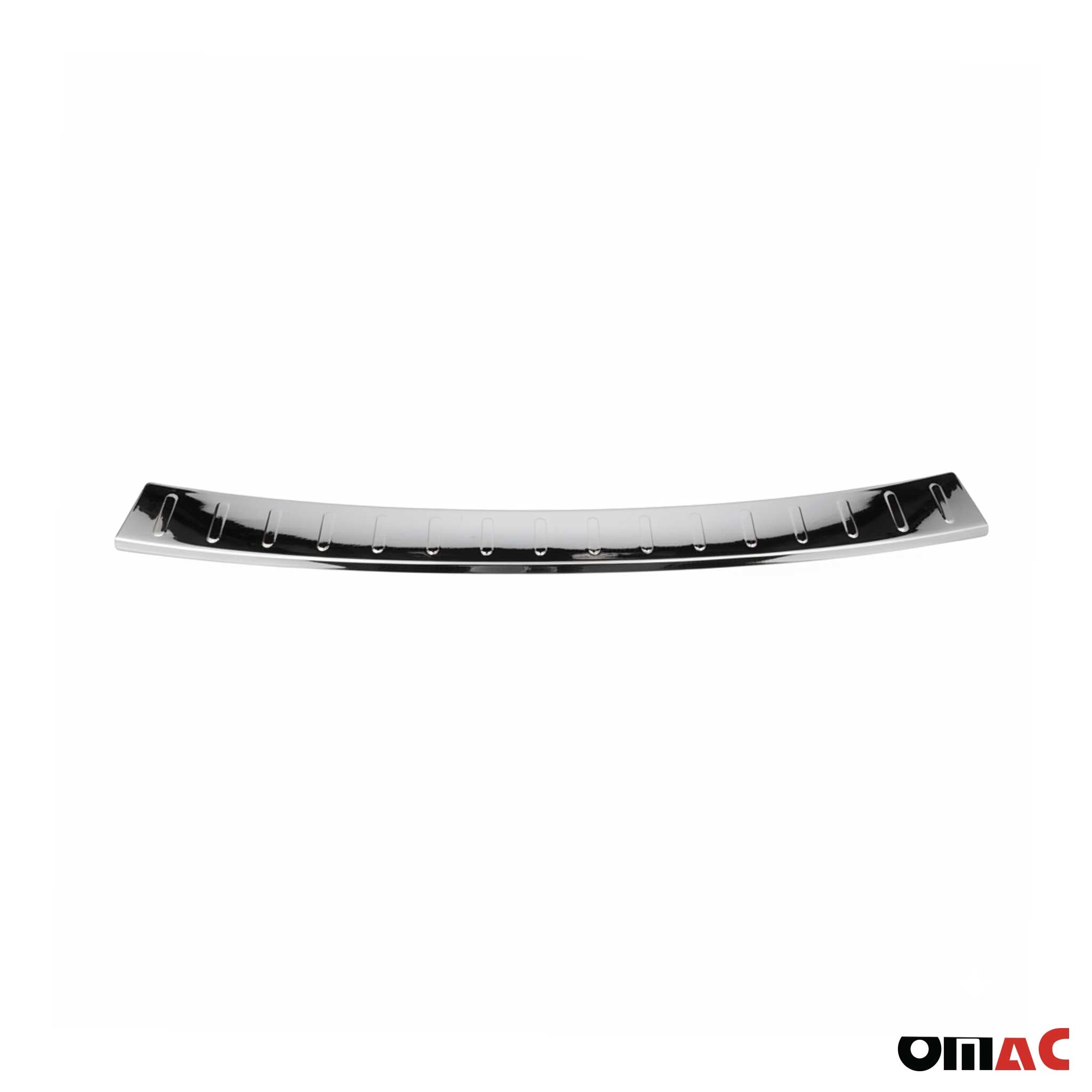 Protector de Parachoques Trasero para Ford Tourneo Courier 2014-2026 Plata Acero