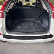 Protector de Parachoques Trasero para Honda CR-V 2012-2018 Negro Mate ABS 1Pza