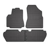 OMAC Alfombrillas De Coche para Citroen Berlingo 2008-2018 Negro Goma 4Pza