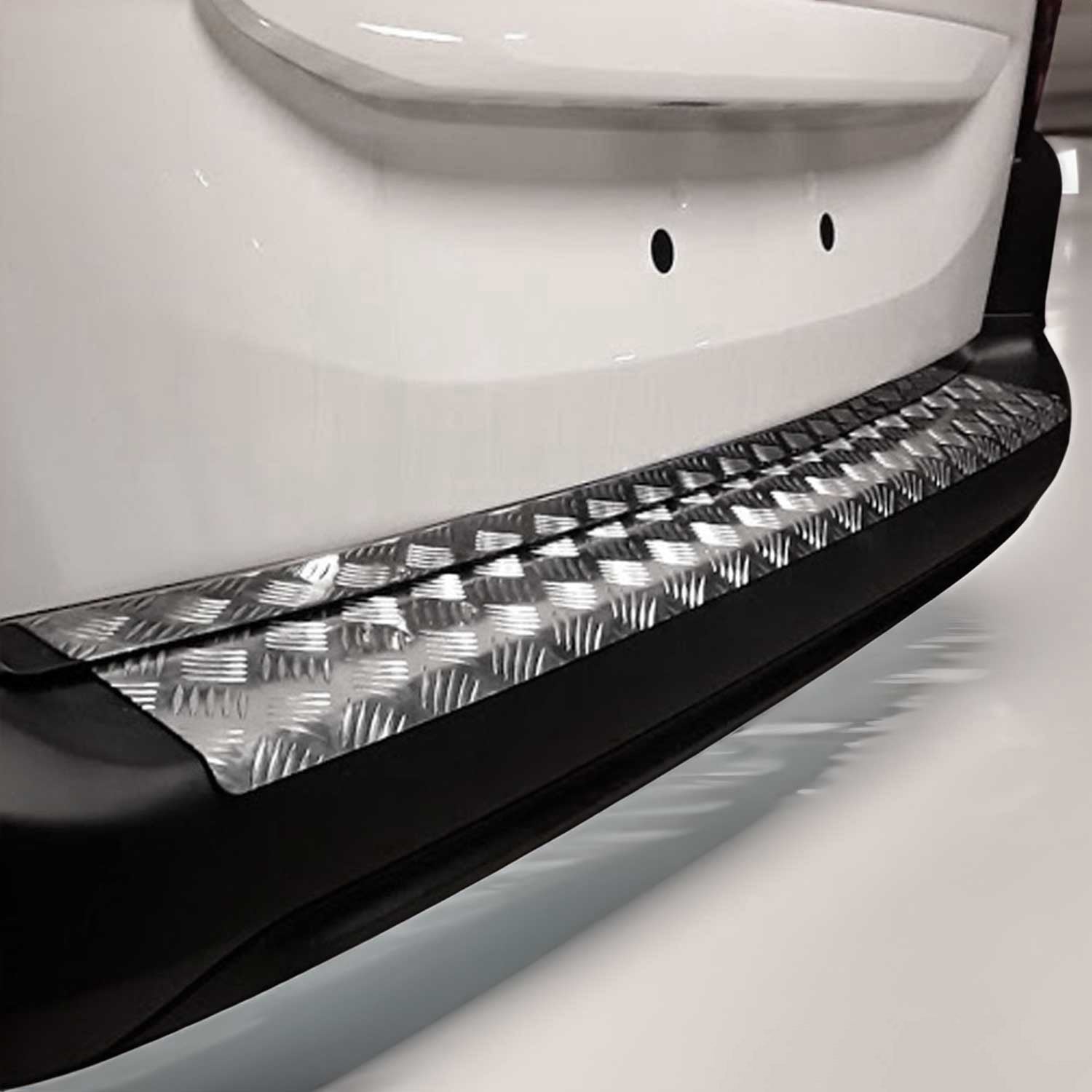 Protector de Parachoques Trasero para Citroen Berlingo 2019-2024 Plata Mate Alu