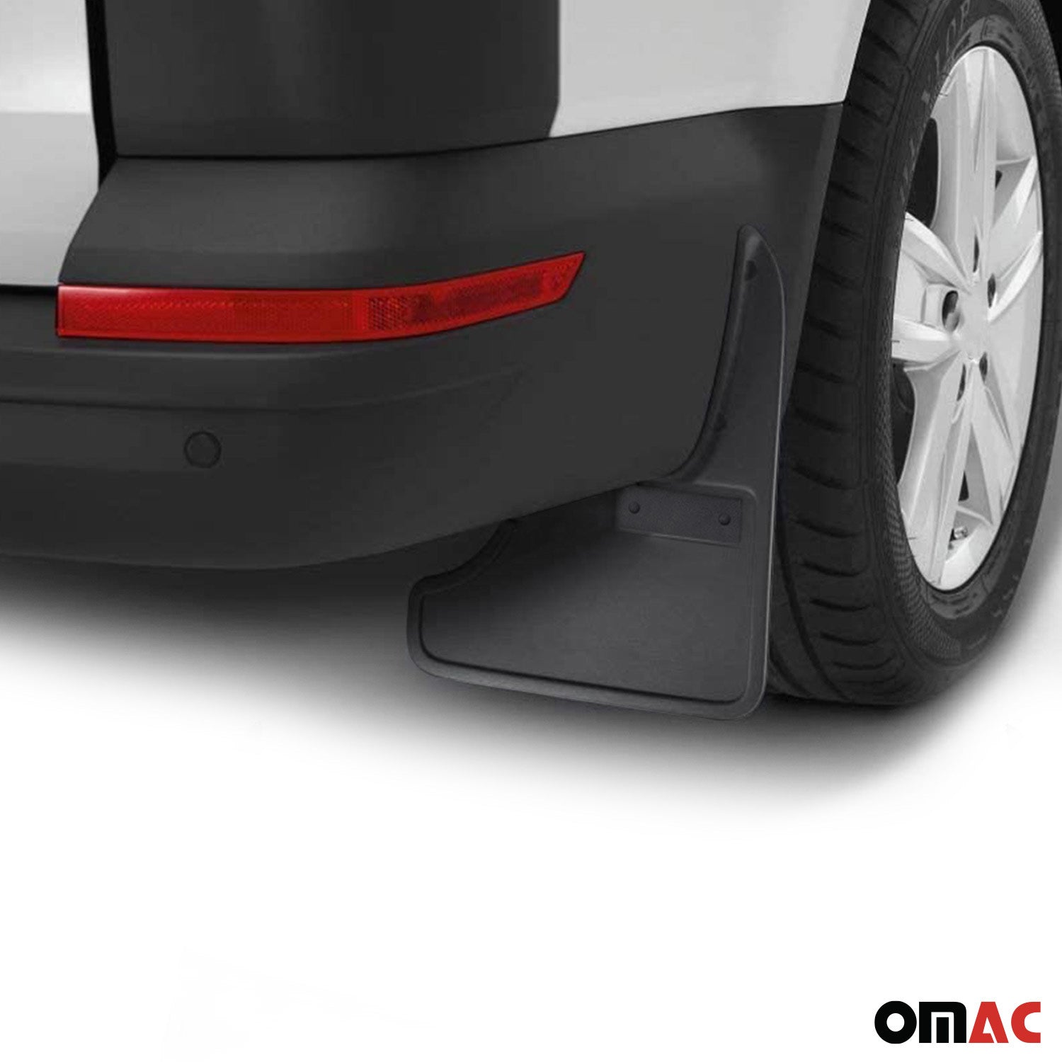 Juego de Guardabarros Trasero para VW Transporter T5 Multivan 2003-15 Negro Mate