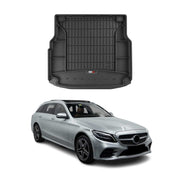 OMAC Premium Bandeja Maletero Alfombrilla para Mercedes C Class S205 2014-2021