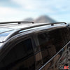 Rieles de Techo Coche para VW Caddy 2010-2020 L1 Kurz Negro Aluminio 2Pza
