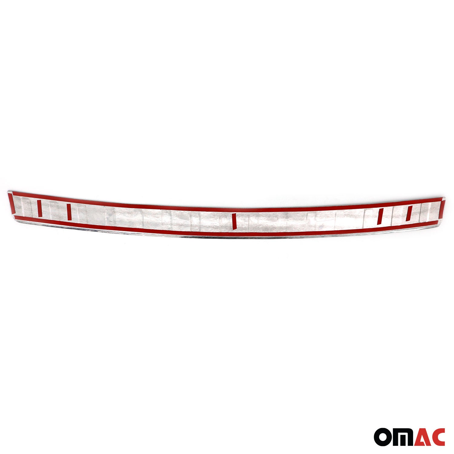 Protector de Parachoques Trasero para VW Touareg 2018-2025 Plata Brillante Acero