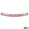Protector de Parachoques Trasero para BMW X5 E70 2006-2013 Plata Brillante Acero