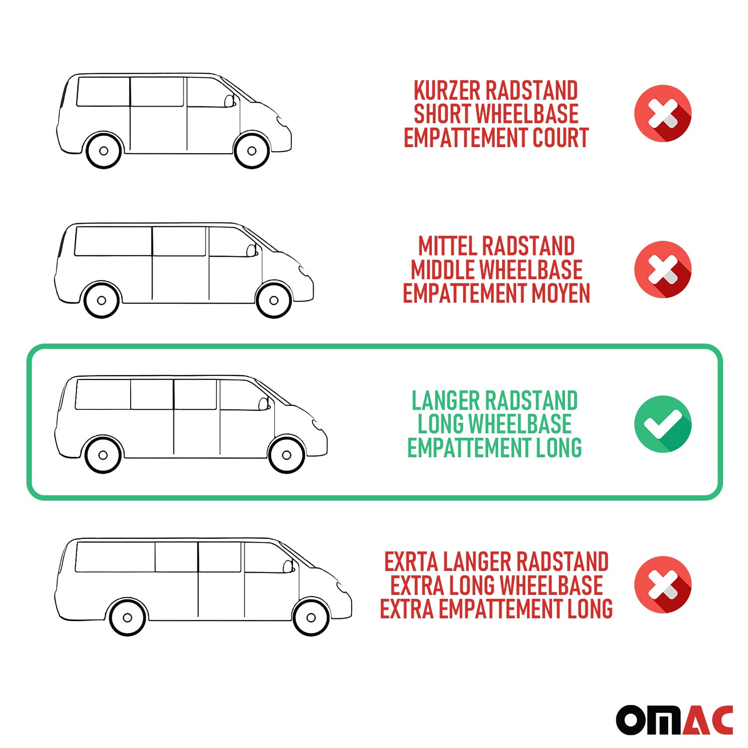 Rieles de Techo Coche para Mercedes Vito W639 W447 2003-2025 L3 ExtraLargo Plata