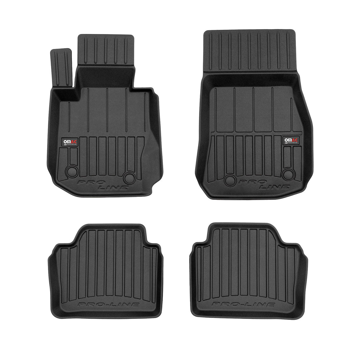OMAC Premium Alfombrillas Coche para BMW Serie 4 Gran Cupé F36 2014-2021 TPE 4x