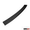 Protector de Parachoques Trasero para Opel Vivaro 2001-2014 Negro Mate Aluminio