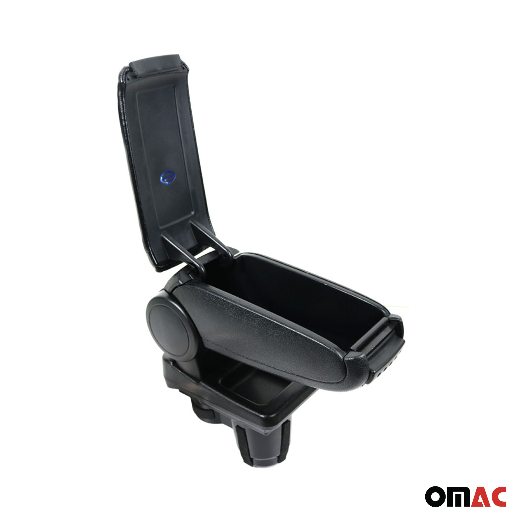 Negro Reposabrazos Consola para Dacia Duster 2 2018-2024 Negro PU Cuero Plástico