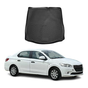 OMAC Bandeja Maletero Alfombrilla para Peugeot 301 2013-2020 Negro Goma TPE 1Pza