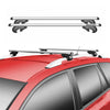 Menabo Barras de Techo Baca para BMW Serie 3 E46 Touring 1999-2005 Gris Alu 2Pza