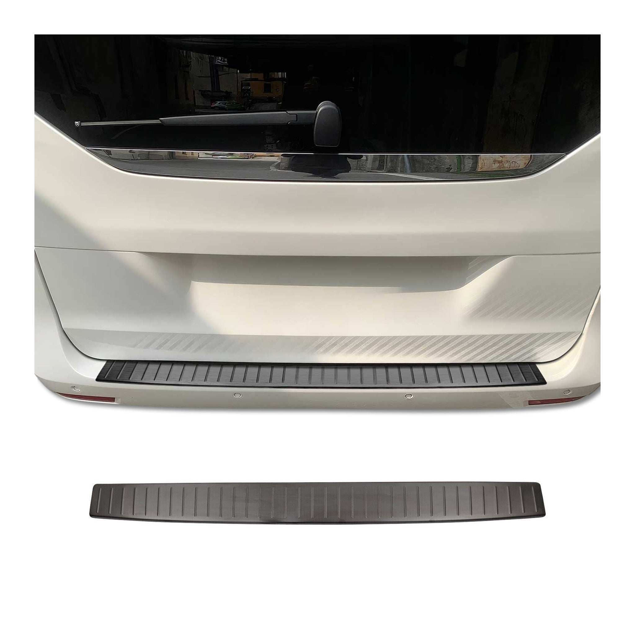 Protector Parachoques para Mercedes Vito Class W447 2014-2025 Acero cepillado