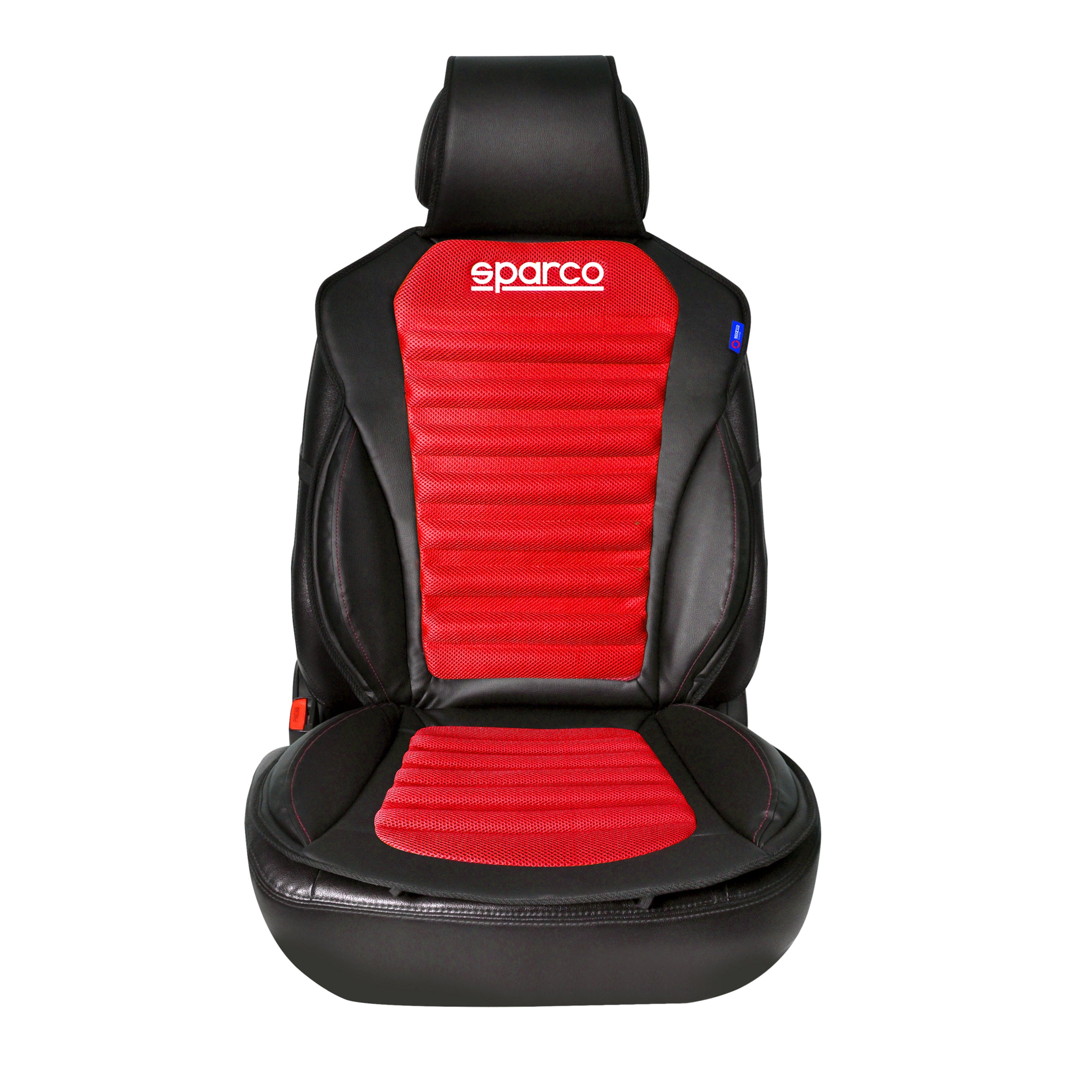 Sparco Funda de Asiento Universal Negro Rojo Poliéster
