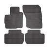 OMAC Alfombrillas De Coche para Mitsubishi Outlander 2014-2020 Negro Goma 4Pza