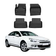 OMAC Premium Alfombrillas De Coche para Citroen C5 Sedán Break 2008-2017 Goma 4x