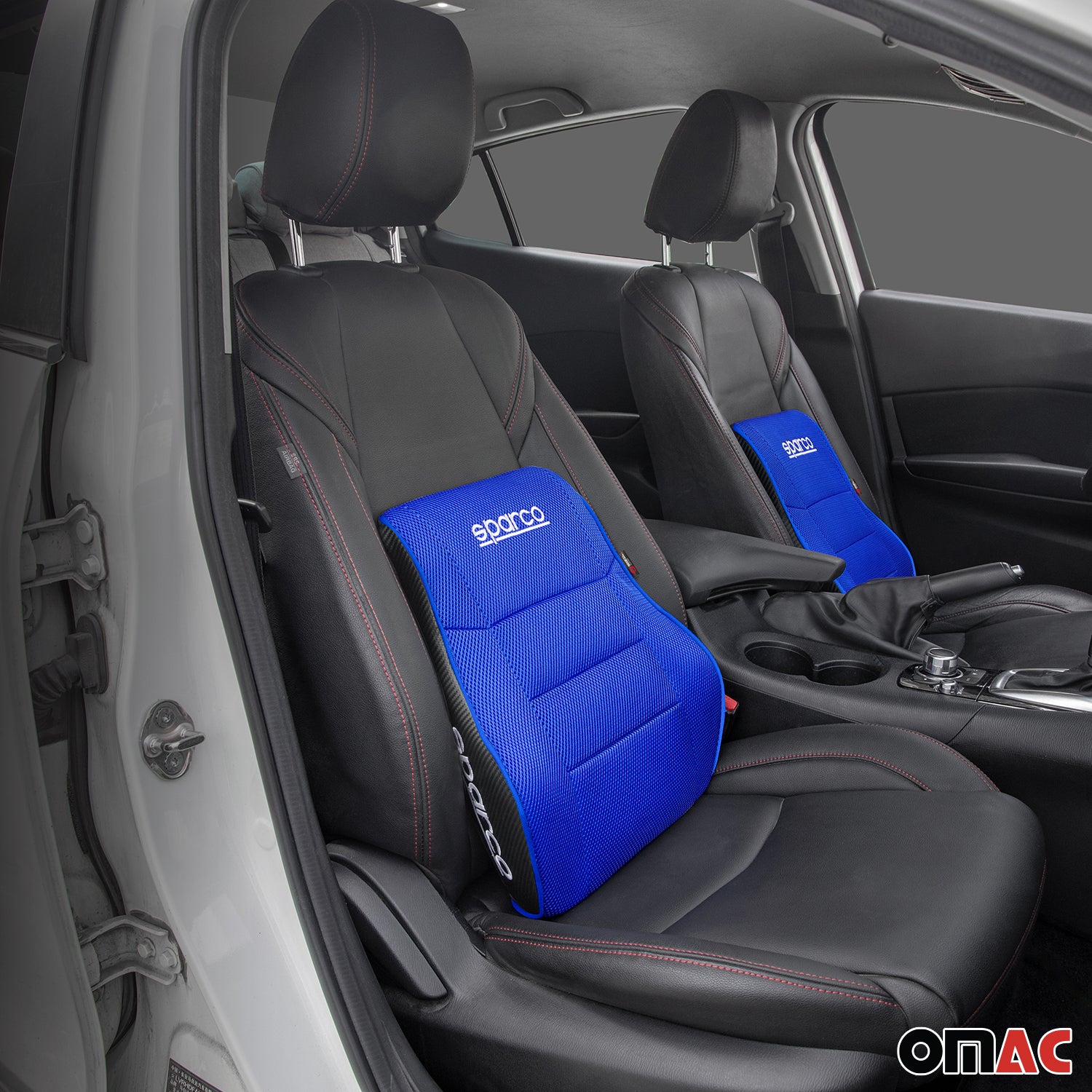 Sparco Automóvil Almohada de soporte Lumbar Universal Azul