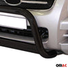 Bull Barra Frontal para Kia Sportage 2004-2008 Negro Brillante Acero
