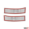 Protector Parachoques para Renault Megane 2015-2020 Plata Brillante Acero
