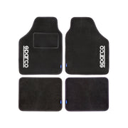 Sparco Alfombrillas De Coche Universal Negro Azul Poliéster