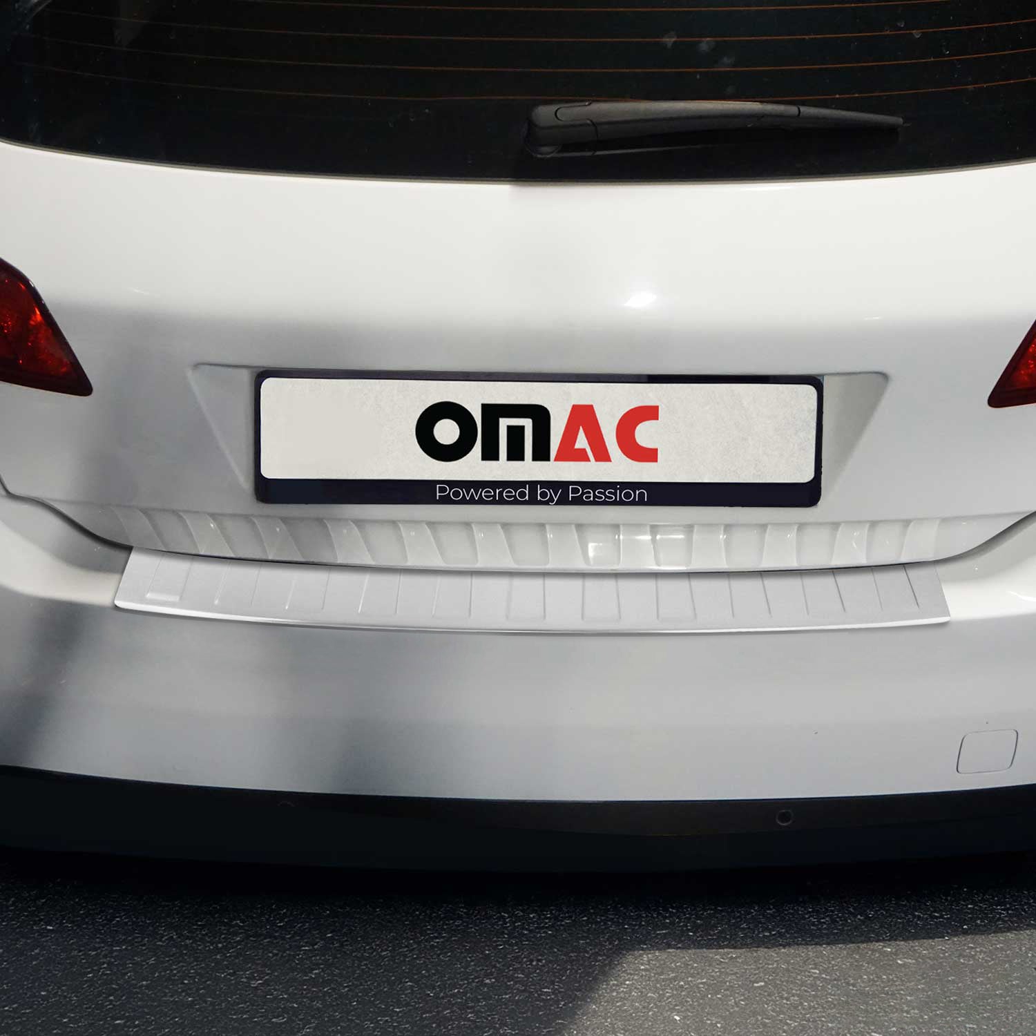 Protector de Parachoques Trasero para Peugeot 308 HB 2014-2021 Acero cepillado