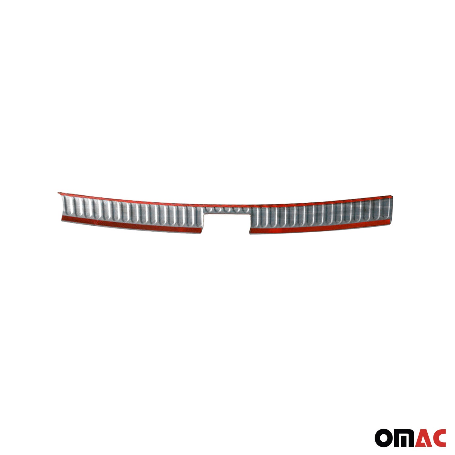 Protector de Parachoques Trasero para VW Tiguan 2007-2016 Plata Brillante Acero