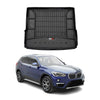 OMAC Premium Bandeja Maletero Alfombrilla para BMW X1 F48 2015-2022 Negro TPE