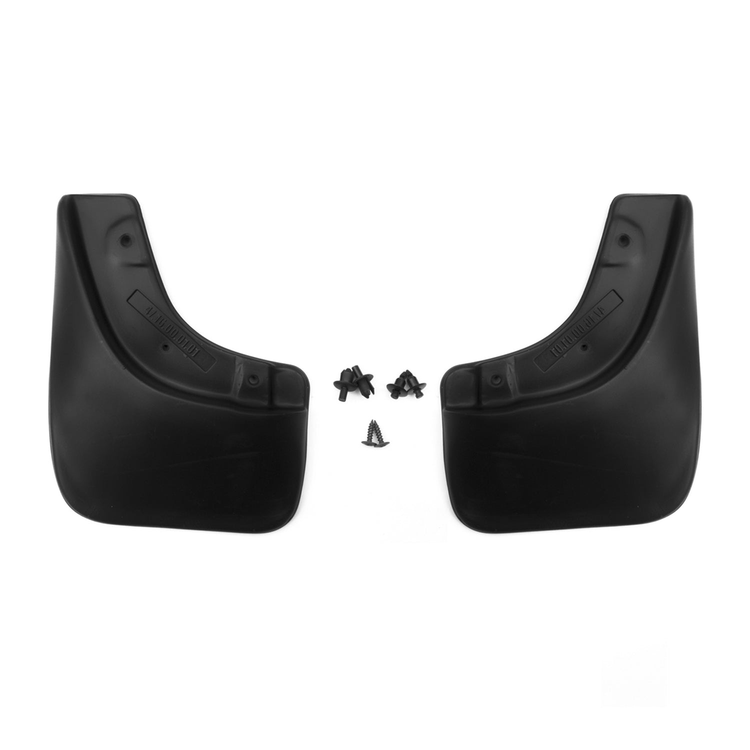 Juego de Guardabarros Trasero para Fiat Sedici Suzuki SX4 2006-2013 Negro Mate