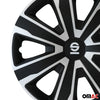 Sparco Palermo Tapacubos 14 Pulgadas Universal Negro Plata ABS Plástico