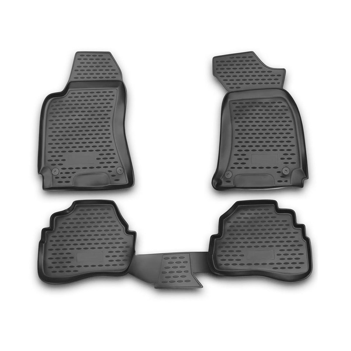 OMAC Alfombrillas De Coche para VW Passat 1996-2005 Negro Goma TPE 4Pza