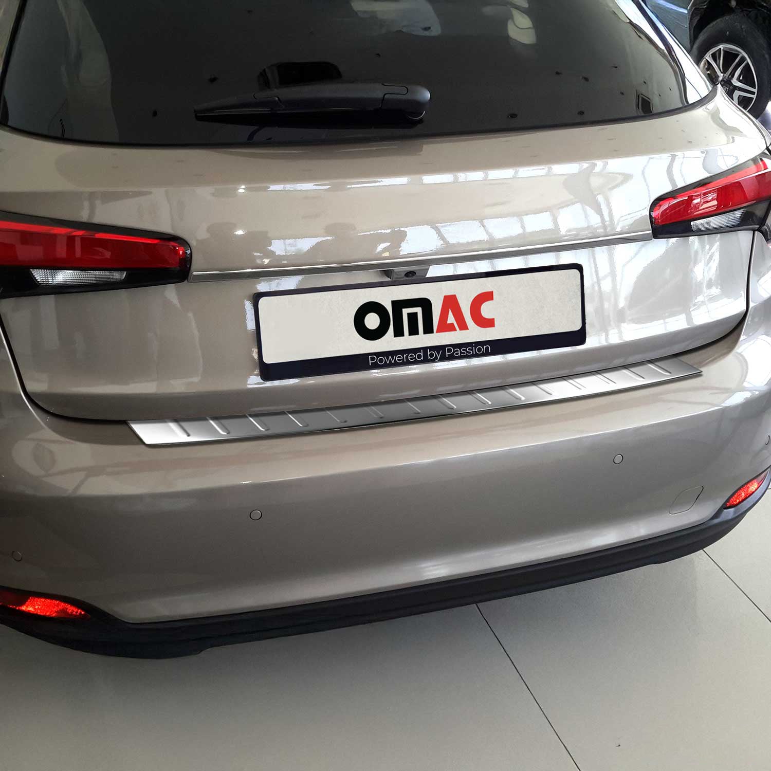 Protector Parachoques para Fiat Tipo Hatchback 2020-2025 Acero cepillado