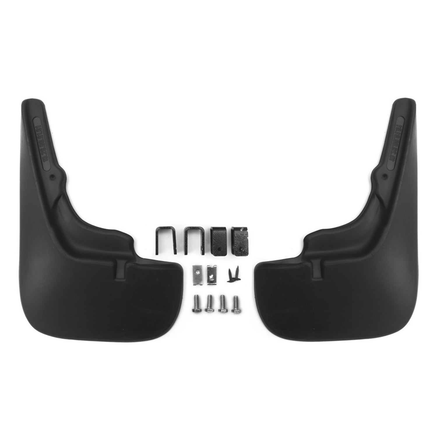 Juego de Guardabarros Trasero para Fiat Ducato 2012-2018 Negro Mate 2Pza