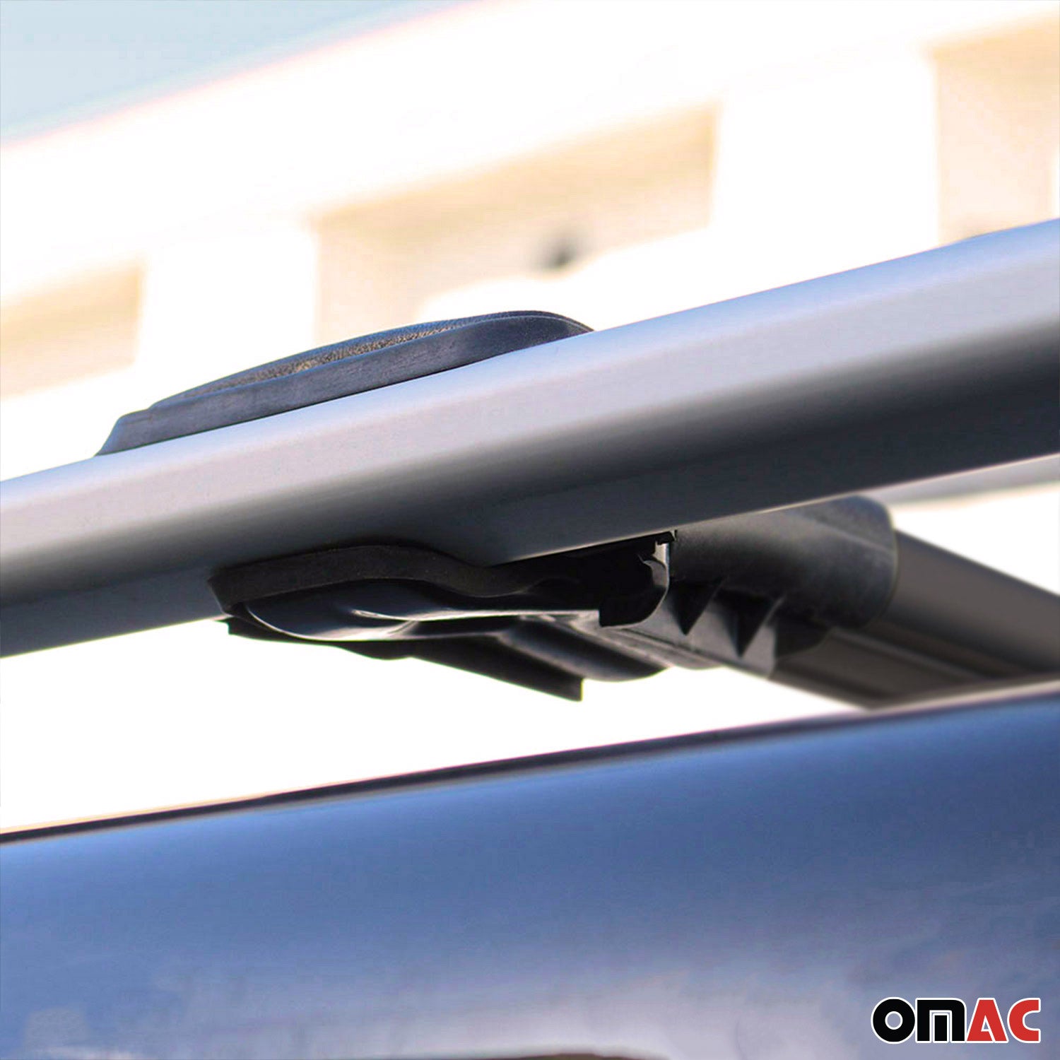 Barras de Techo Baca para Lincoln MKX 2007-2015 Negro Aluminio 2Pza