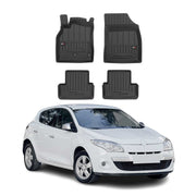 OMAC Premium Alfombrillas De Coche para Renault Megane 2008-2015 TPE Goma 4x
