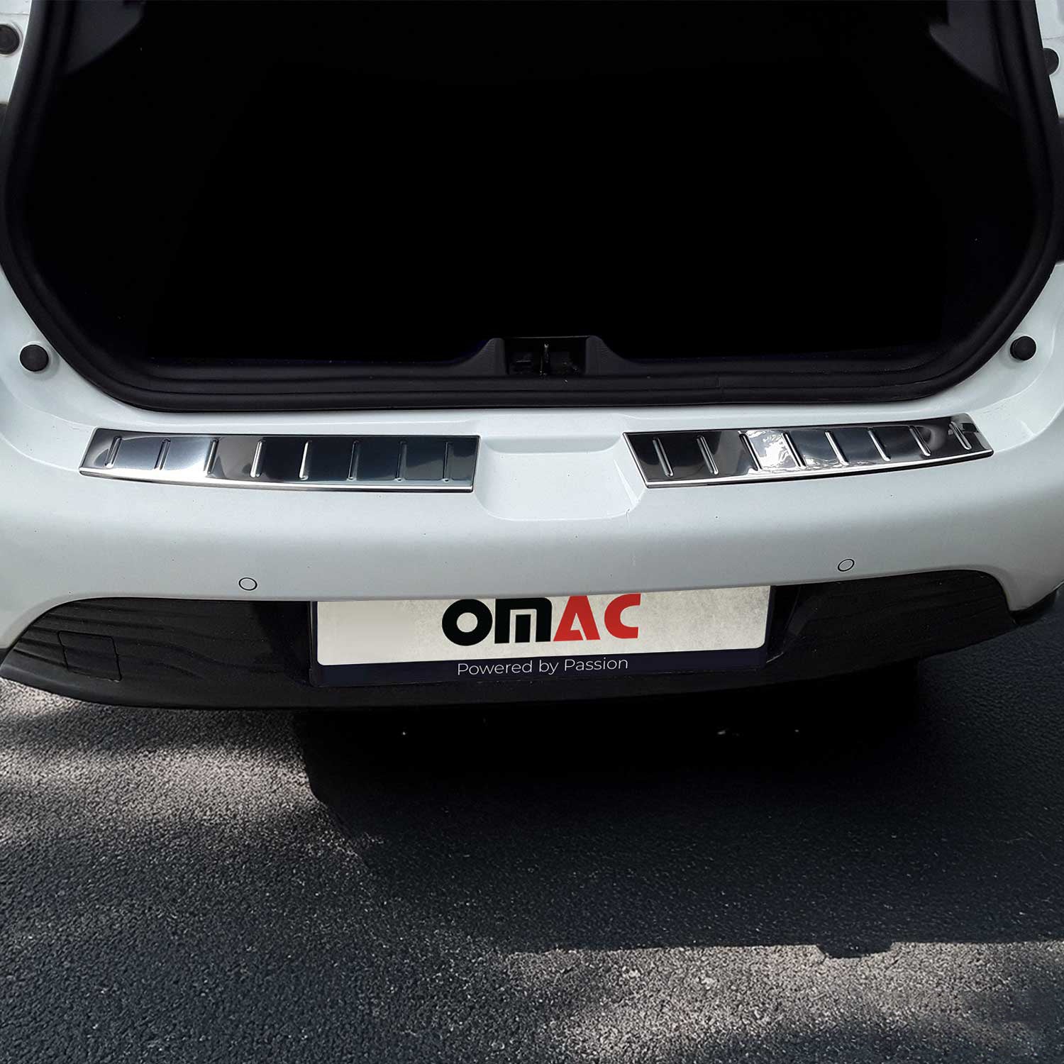 Protector Parachoques para Renault Clio 2012-2019 Hatchback Plata Acero