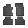 OMAC Alfombrillas De Coche para Infiniti Q50 2013-2025 Negro Goma 4Pza