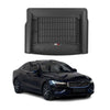OMAC Premium Bandeja Maletero Alfombrilla para Volvo S60 2019-2025 Negro TPE