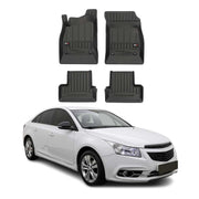 OMAC Premium Alfombrillas De Coche para Chevrolet Cruze 2009-2024 TPE Goma 4x