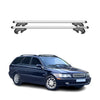Menabo Barras de Techo Baca para Volvo V40 1995-2012 Gris Aluminio 2Pza